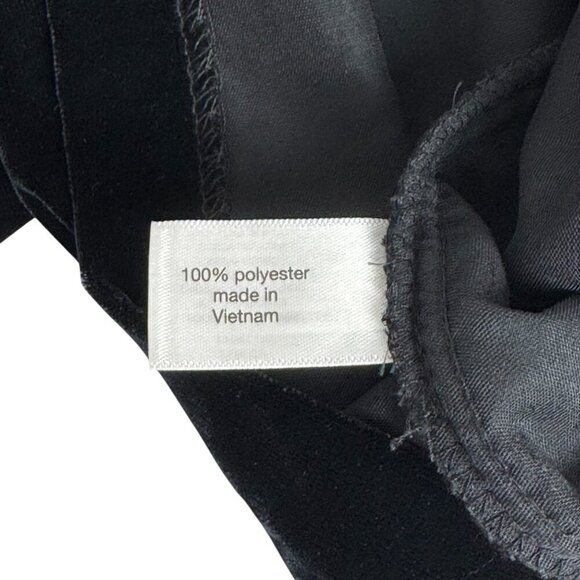 Lane Bryant NEW Black Velvet Pull On Wide Leg Pants Plus Size 22 Short Party - Picture 11 of 12